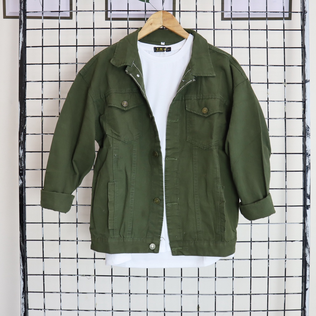 Áo Khoác kaki Jean chống nắng Nam Nữ Kaki Jean Unisex Phong Cách Hàn Cực Chất Siêu Đẹp Hot nhất