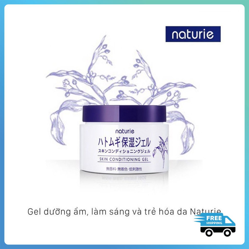 Kem dưỡng ẩm Naturie 180g Gel dưỡng Naturie Cream  Hatomugi hàng Nhật nội địa Tokyo Mart