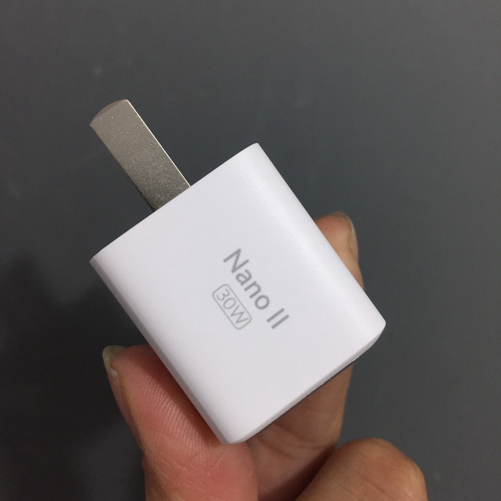 Đầu sạc nhanh 30W 1 cổng Type-C Anker 711 Nano II 30W model A2146