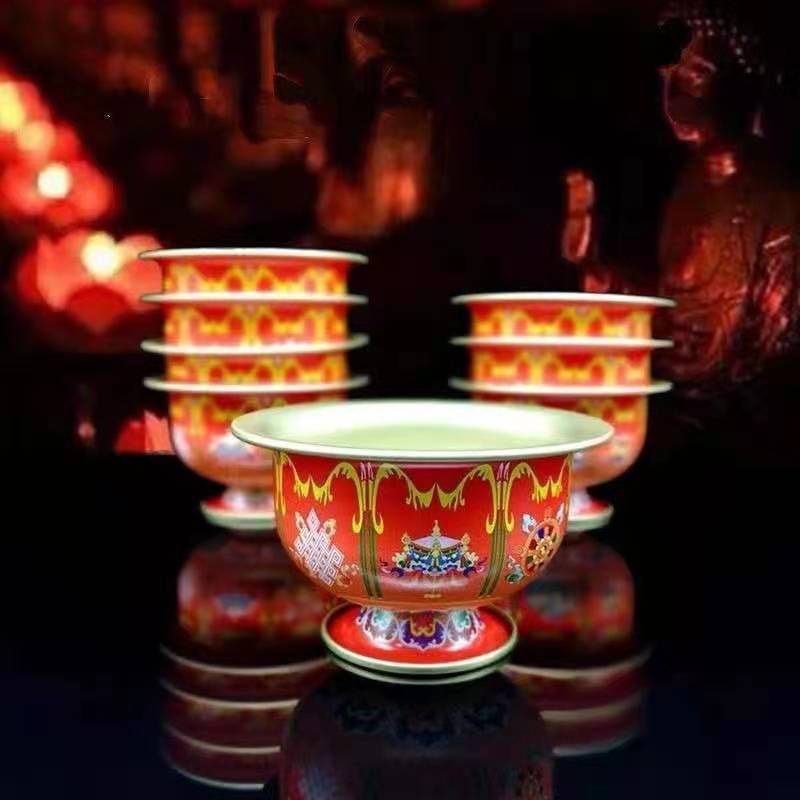 Chén Hợp Kim Sơn Đỏ