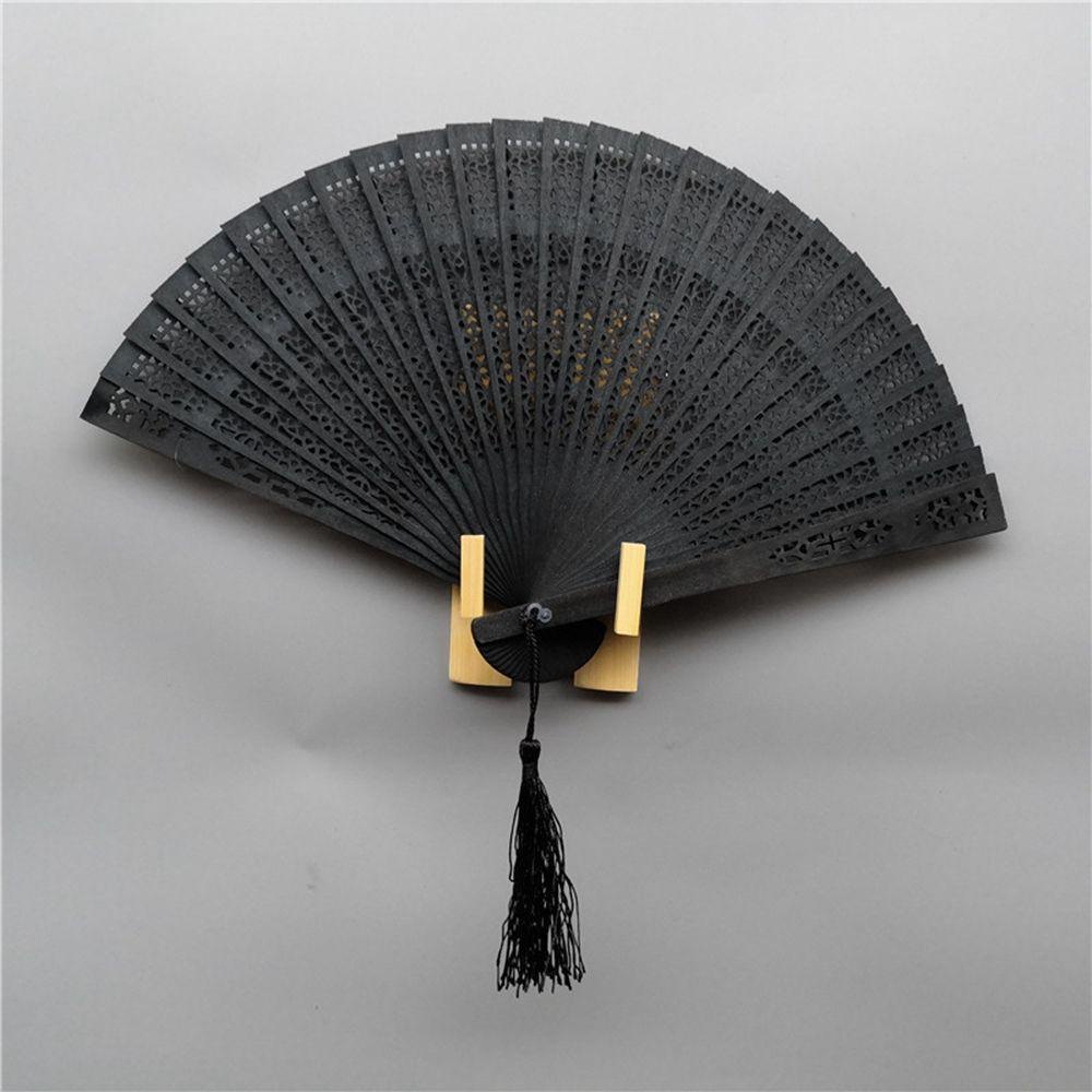 Quạt Xếp Bằng Gỗ Phong Cách Trung Hoa Cổ Điển