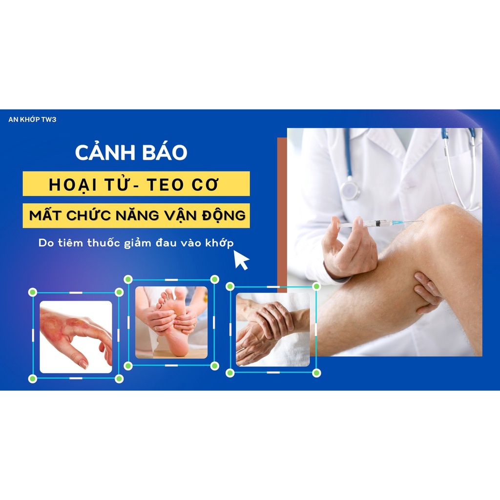An Khớp TW3 hỗ trợ giảm viêm khớp dạng thấp đau nhức xương khớp thoái hóa khớp Lọ 30 viên