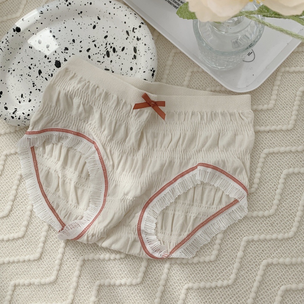 Quần Lót cotton Thoáng Khí Lưng Cao Co Giãn Dành Cho Nữ