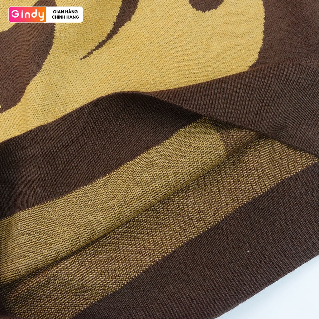 Áo len nữ GINDY hình gấu Pooh tay dài thời trang thu đông AMN002 | BigBuy360 - bigbuy360.vn