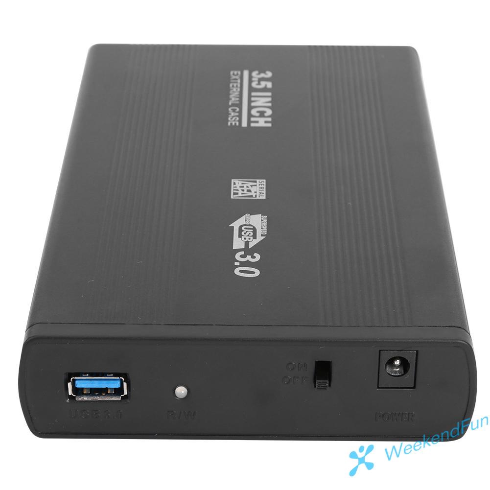 Hộp Đựng Ổ Cứng Ngoài 3.5 Inch Sata Sang Usb 3.0