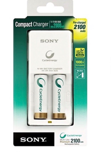 Máy sạc sony BCG-34HW2KN Kèm 2 pin sạc. Hàng chính hãng, có viết hoá đơn VAT 10%