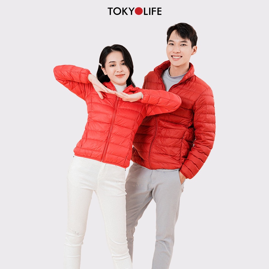 [Mã WABRTK153 giảm 12% đơn 250K] Áo Khoác Lông Vũ Cao Cấp Siêu Nhẹ, Ấm Nam cổ cao TOKYOLIFE I7FEJ004J