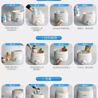 Máy tiệt trùng hâm sữa đa chức năng