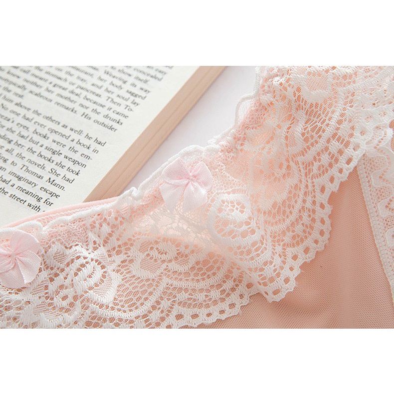 Quần lót ren bikini sexy buộc dây hông Quyến Rũ thiết kế điệu đà mã QL818