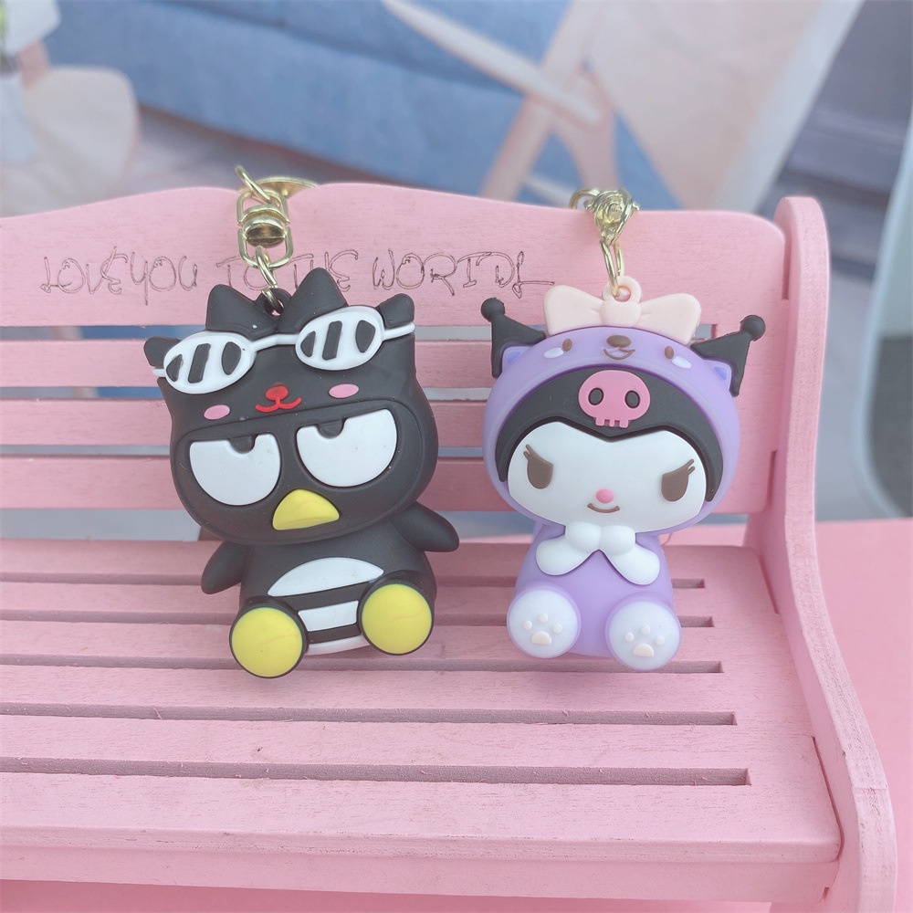 Móc Khóa Hình Búp Bê Hoạt Hình Sanrio Bằng Ngọc Bích Dễ Thương