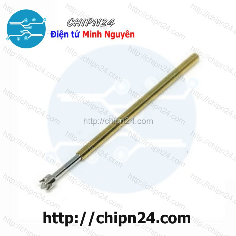 [3 CÂY] Kim test mạch P50-Q2, đường kính ống kim 0.68mm, đầu 4 vuốt thẳng