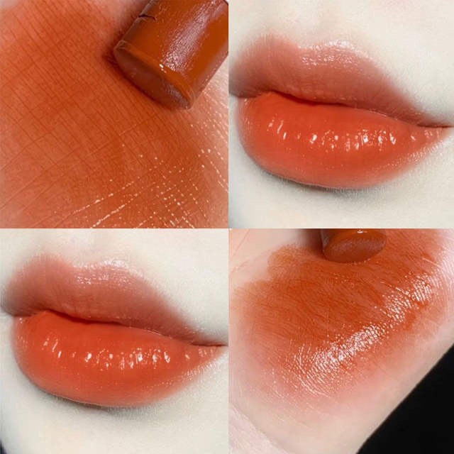 Son dưỡng có màu HERORANGE dưỡng ẩm mềm môi căng mọng tươi tắn Plant Moisture Lipstick HERO10