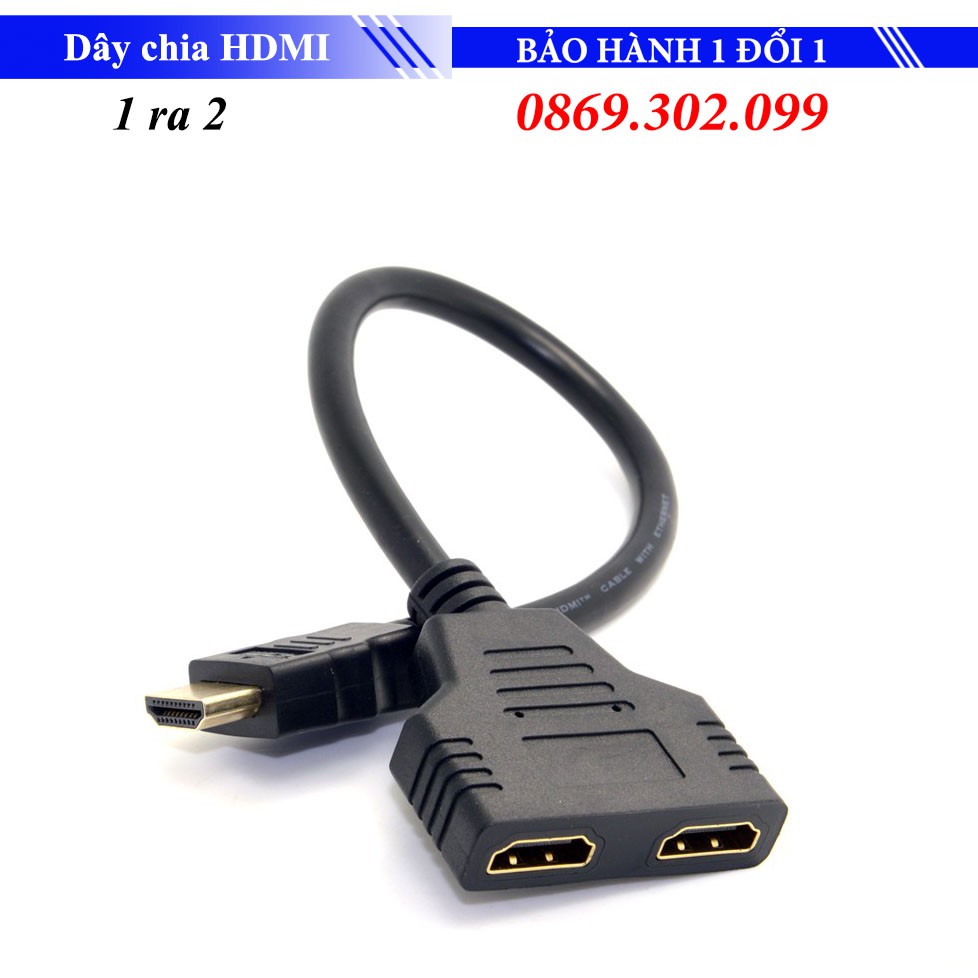 [Mã ELHACE giảm 4% đơn 300K] Dây chia tín hiệu HDMI 1 ra 2