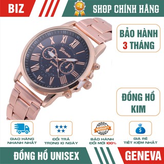 Đồng hồ unisex Geneva Platinum - dây inox hoặc dạng lưới
