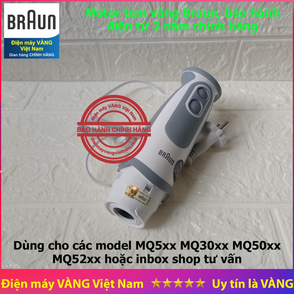 Motor máy xay Braun dành cho model Braun MQ5000 MQ5030 MQ5035 MQ5045 MQ5200 MQ5235 MQ5245 MQ3045 MQ3000+ MQ3045