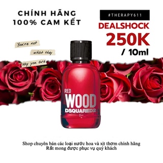 [𝗦𝗔𝗟𝗘]..::✨Nước Hoa Dsquared2 Red Wood Pour Femme ✨::..