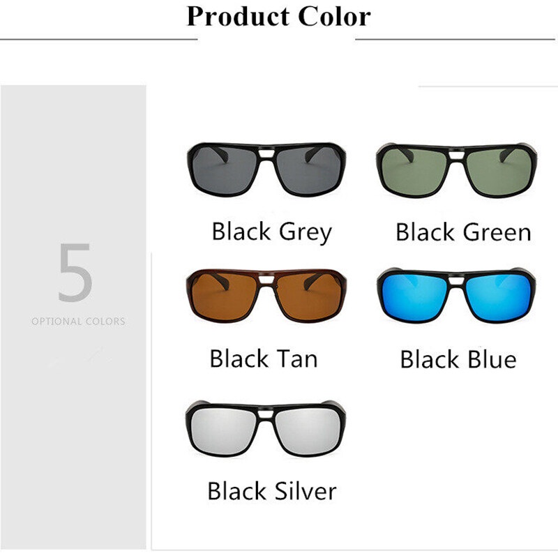 Kính Mát Phân Cực Chống Tia UV400 Cho Nam