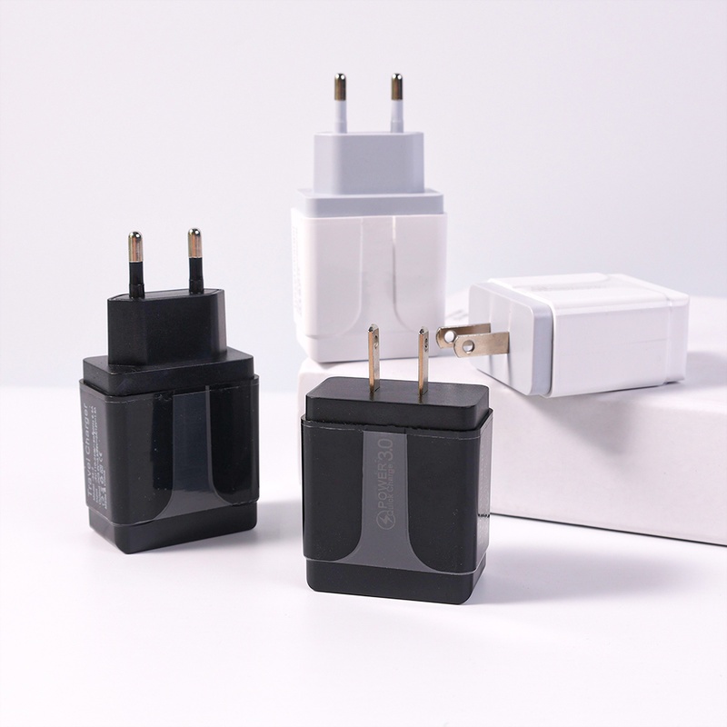 Ổ Cắm Sạc 4 Cổng USB US/EU Cho Điện Thoại