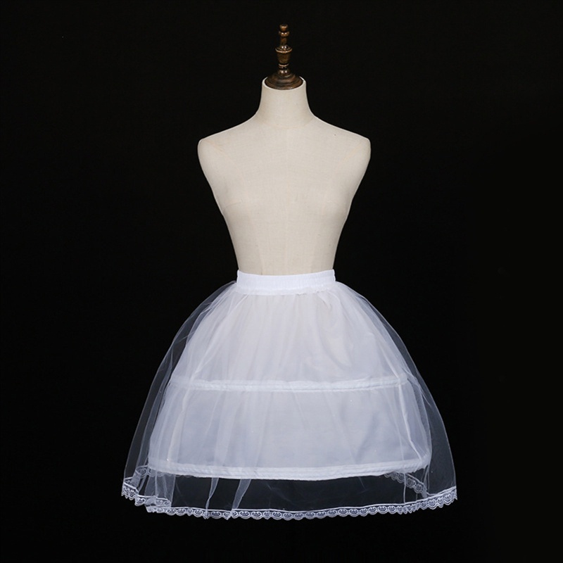 Váy Vành Tròn Màu Trắng Hóa Trang Victorian Cho Nữ