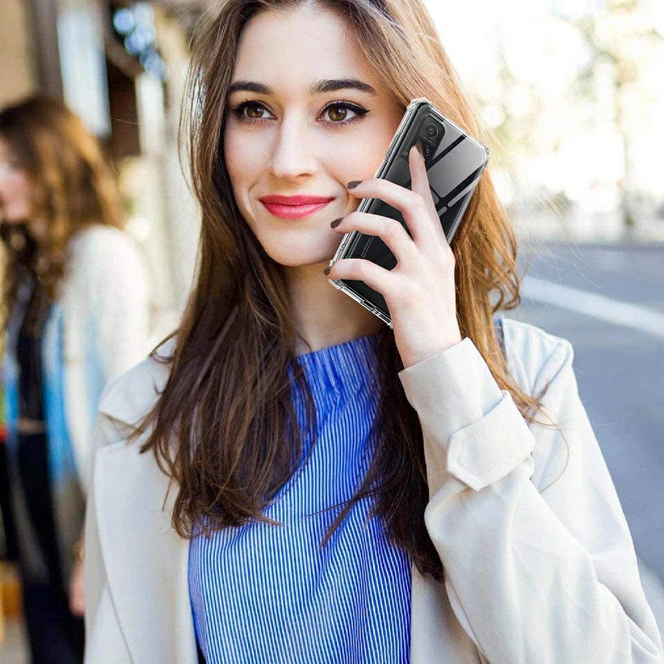 Ốp lưng Xiaomi Mi 10T Pro / Mi 10T / Mi 11T / Mi 11T Pro dẻo trong suốt lồi 4 góc chống sốc cao cấp