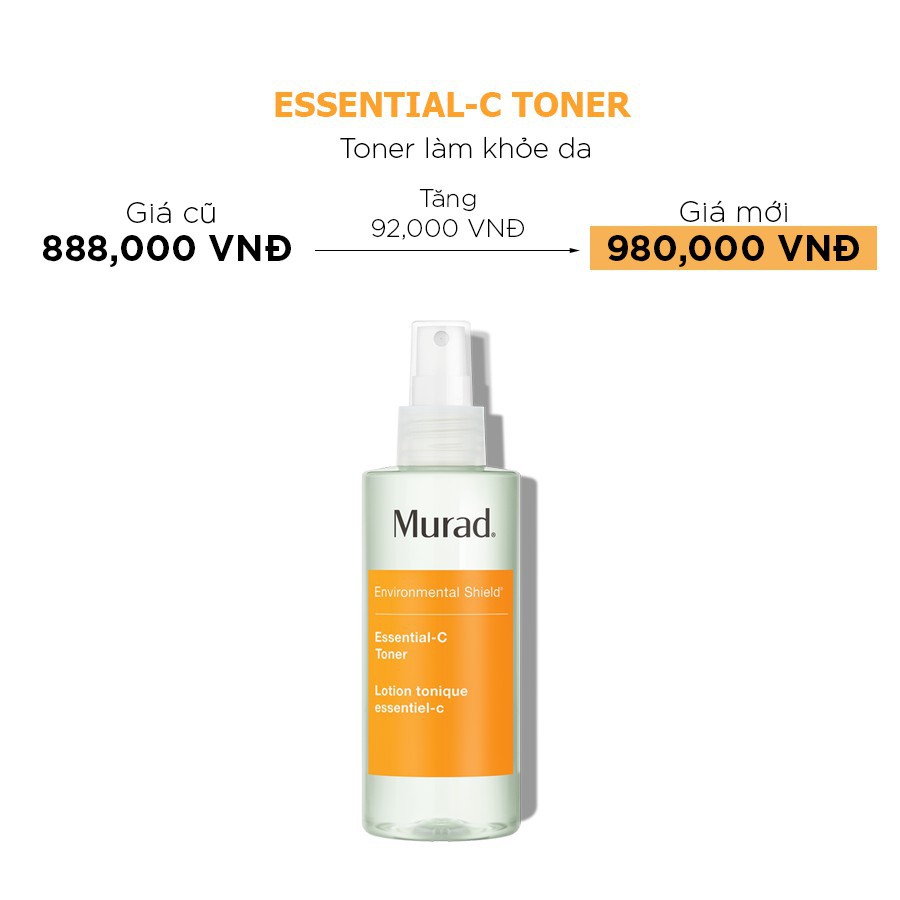 Toner Mu.rad Essential-C Toner 150ml Date 9.22