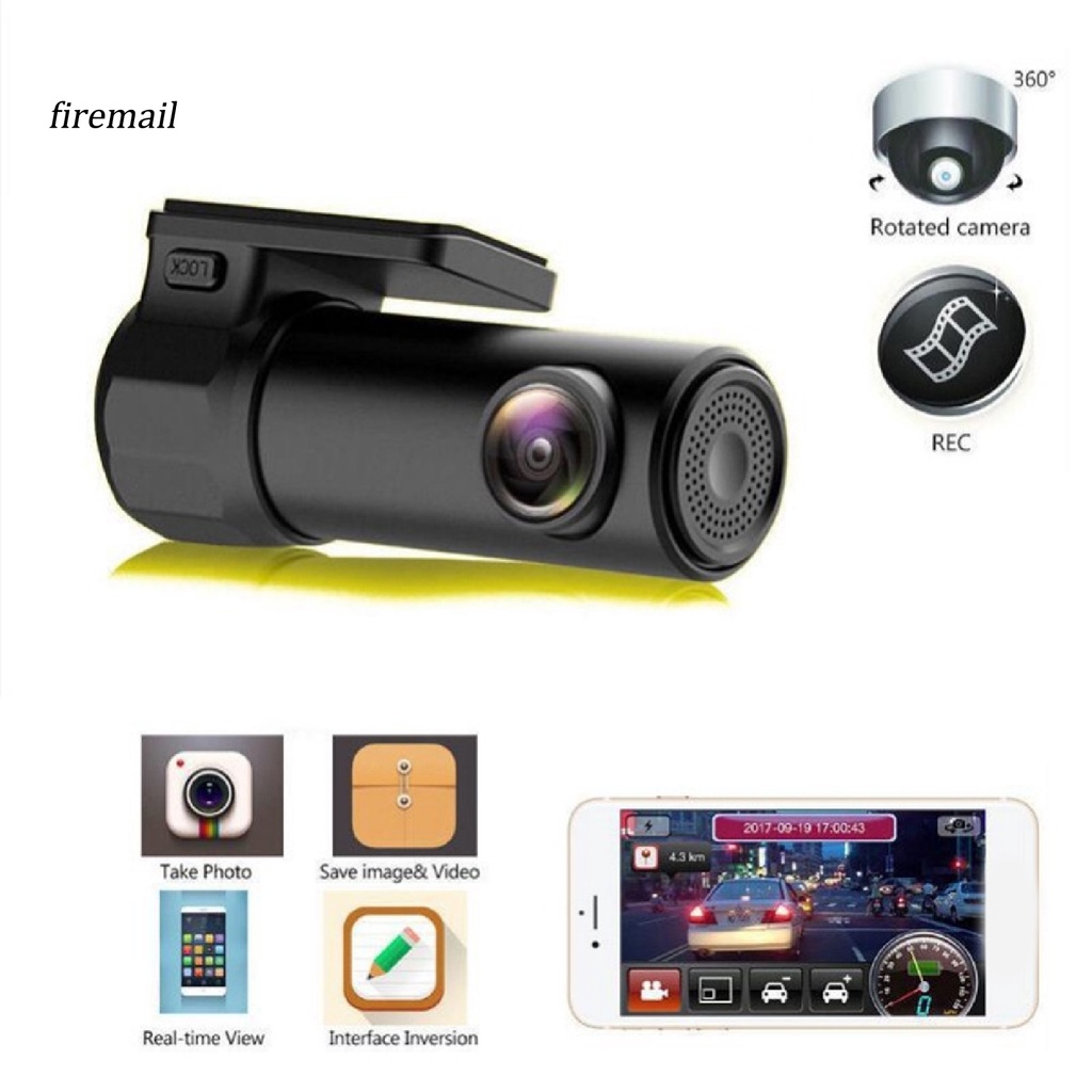 Camera hành trình xoay 360 độ 1080P dễ lắp đặt cho xe hơi | BigBuy360 - bigbuy360.vn