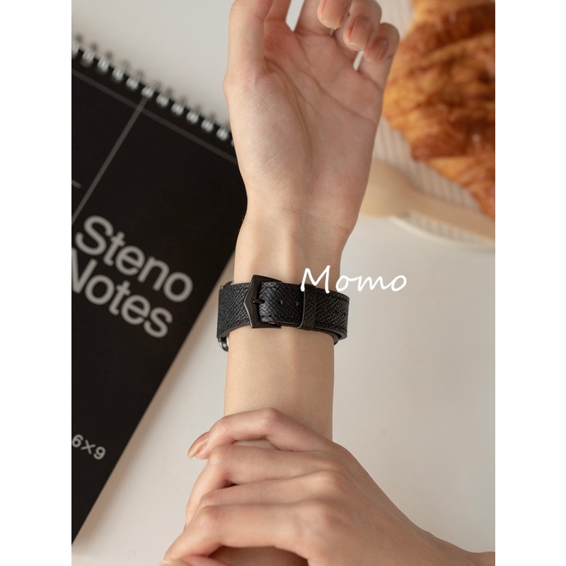 Dây Đeo Bằng Da Dành Cho Đồng Hồ Smart Watch Series 7 6 SE 5 4 3 2 1 41mm 45mm 40mm 44mm 42mm 38mm