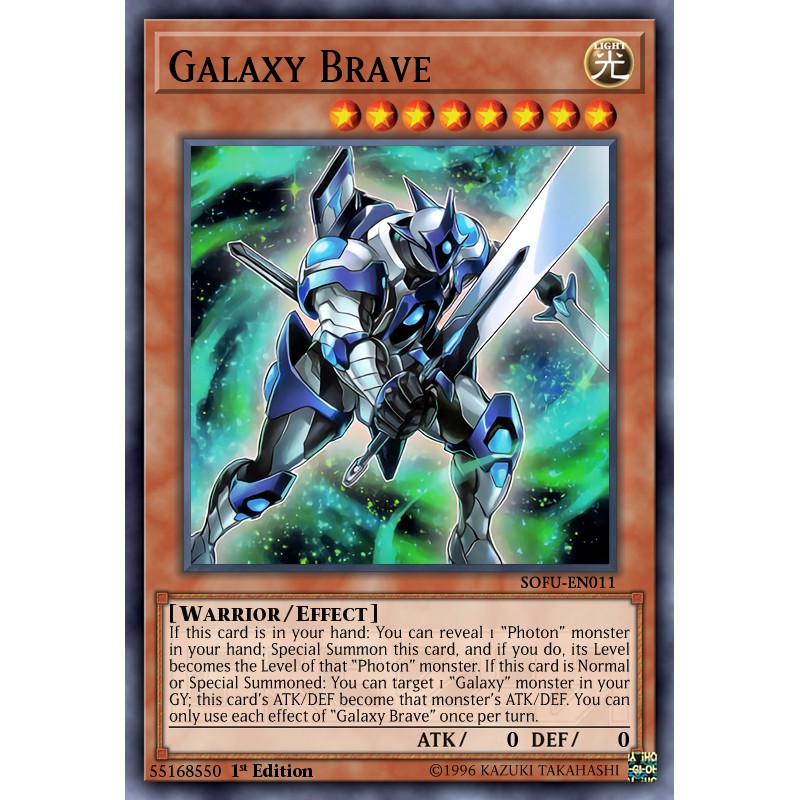 | Bài Yugioh In | Galaxy Dragon Deck 2020