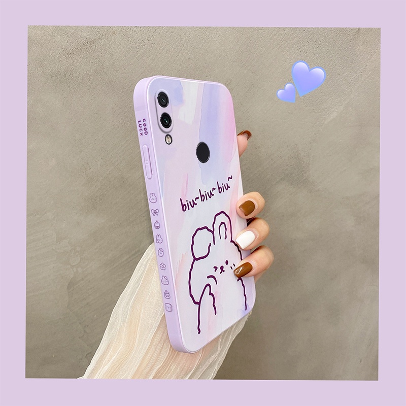 Ốp lưng Redmi note 7 Ốp Điện Thoại tpu Mềm Mặt Nhám Chống Rơi Cho Redmi note7 note 7 Mới
