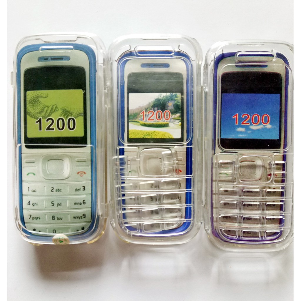 Ốp Điện Thoại Cứng Trong Suốt Dành Cho Nokia 1200