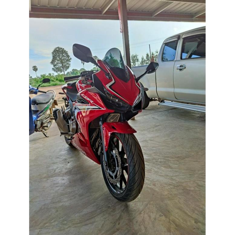 Kính Chắn Gió CBR500 allnew - Kính Thái Siêu Đẹp Màu Khói Trong