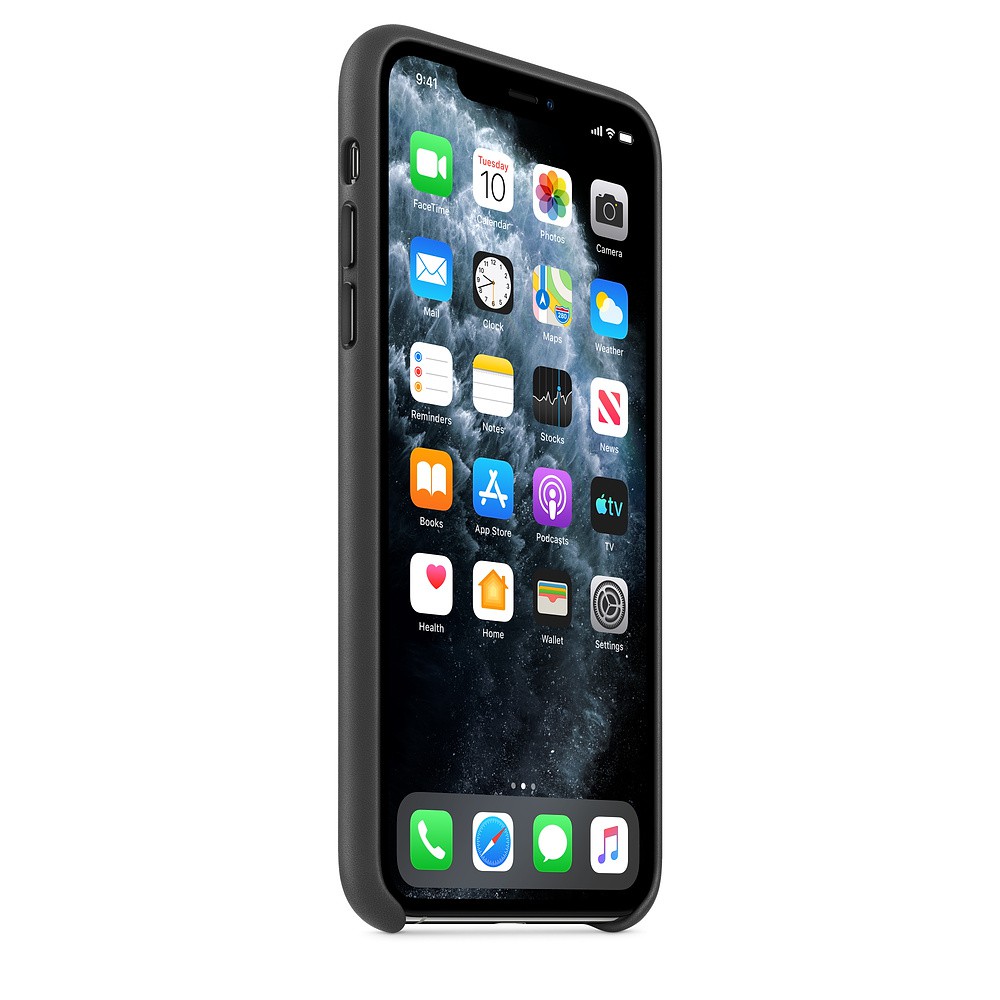Ốp lưng da Leather Case chống sốc cho iPhone 11 Pro (siêu mềm mịn, chống sốc tốt, bảo vệ tuyệt đối) - Hàng nhập khẩu