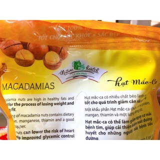 Hạt mắc ca, hạt Maccadamia, túi 500gr