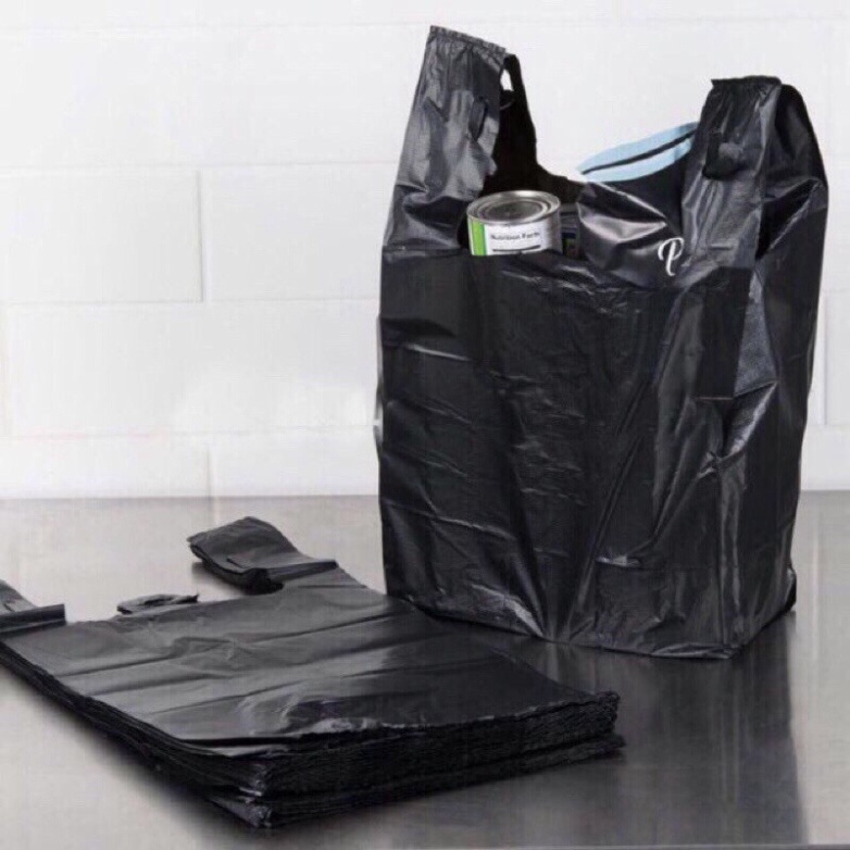 1 kg túi bóng đen đựng rác gói hàng túi nilon đen