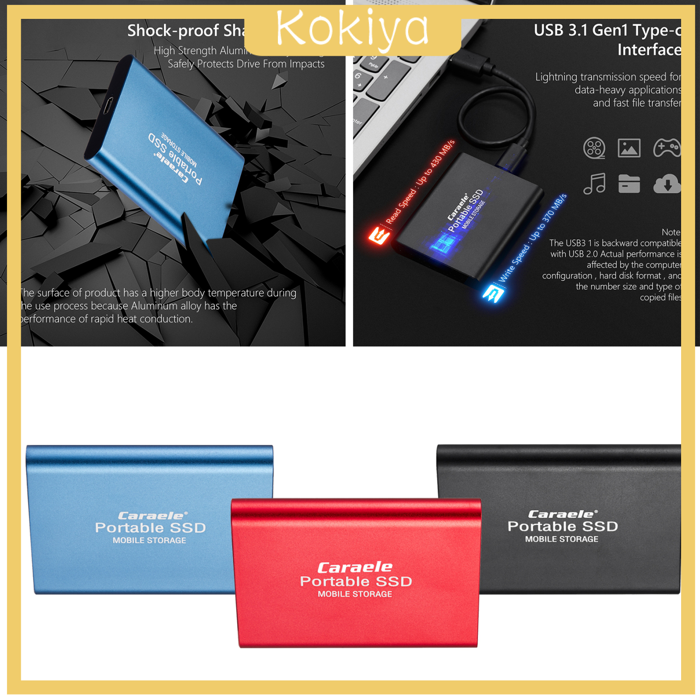 Usb 3.1 Gen-1 500gb Ssd | BigBuy360 - bigbuy360.vn