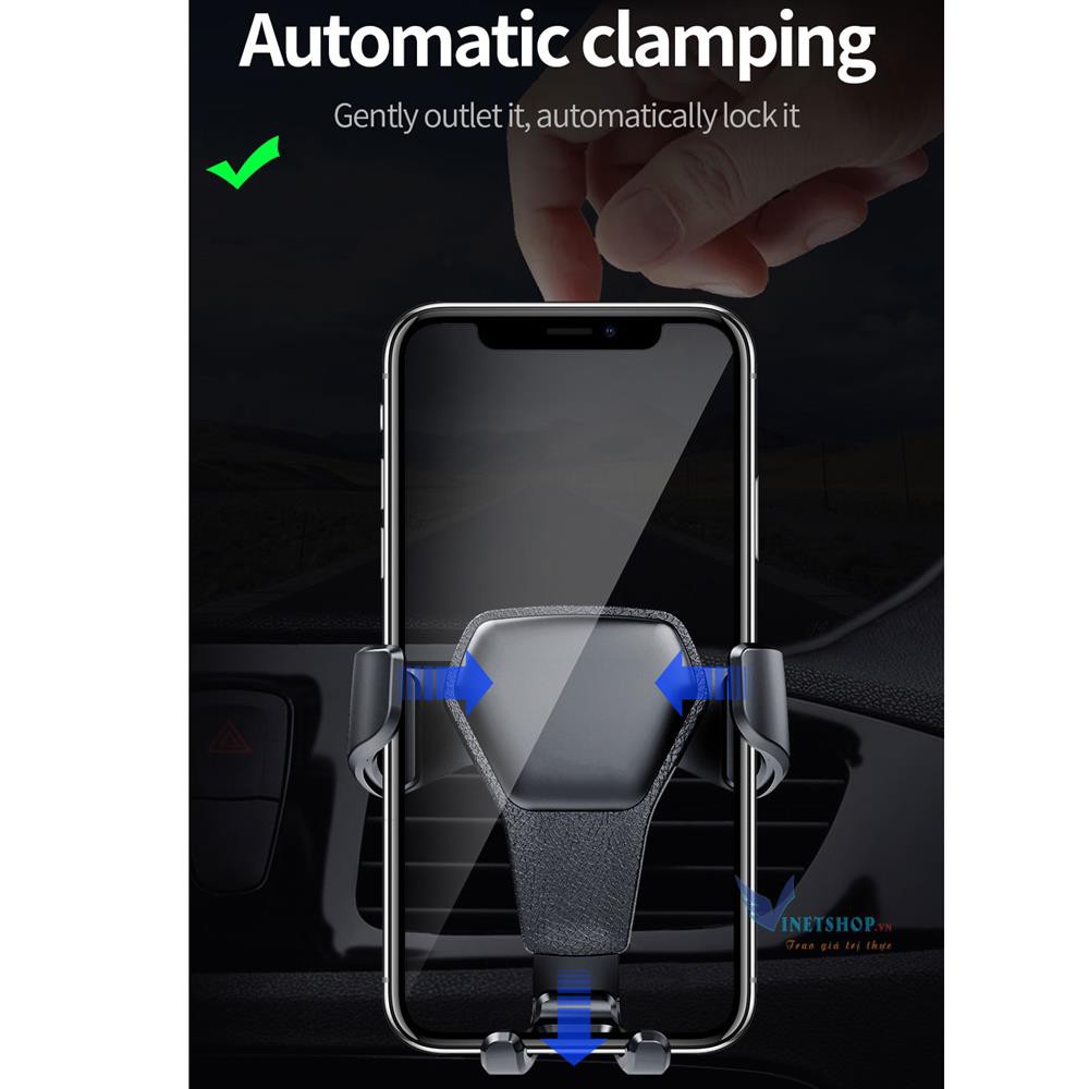 [XẢ KHO] Giá Đỡ Điện Thoại Trên Ô tô Kẹp Trên Cửa Gió Điều Hòa Trên Xe Hơi Cực Kỳ Chắc Chắn -dc3578 | BigBuy360 - bigbuy360.vn