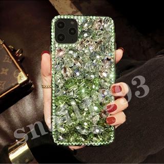 Ốp lưng đính đá pha lê màu xanh cho Vivo Y19 S1Pro V17 Z1Pro S1 Y17 V15 V15Pro V11 V11i V5lite V5 Plus