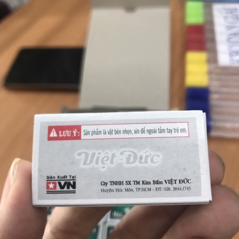 Hộp Kim Bấm Giấy Số 10 Việt Đức