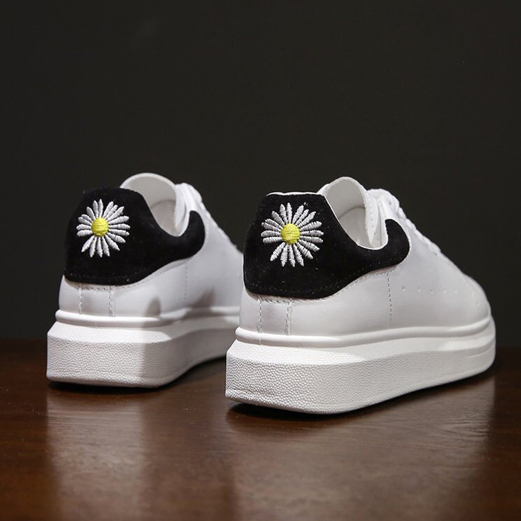 GIÀY MC HOA CÚC HOTREND 2020- HÀNG SIÊU CẤP ĐẾ 5CM CHẤT DA CAO CẤP- ĐẸP NHƯ HÌNH- DOZIMAX