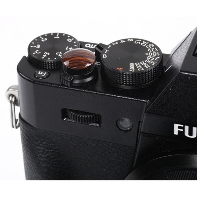 [Shoppe trợ giá ] Nút chụp vân gỗ cho máy ảnh Fujifilm Xt2, Xt3, Xt10, Xt20, Xt30, Xpro, Xe1, Xe2,Xe2s, Xe3