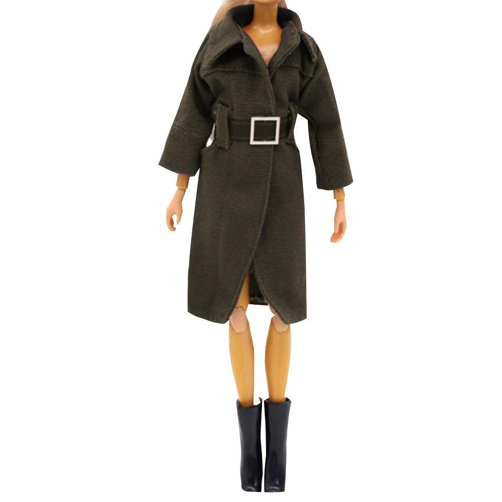 Giày Trenchcoat Mini Tỉ Lệ 1 / 6 Cho Búp Bê