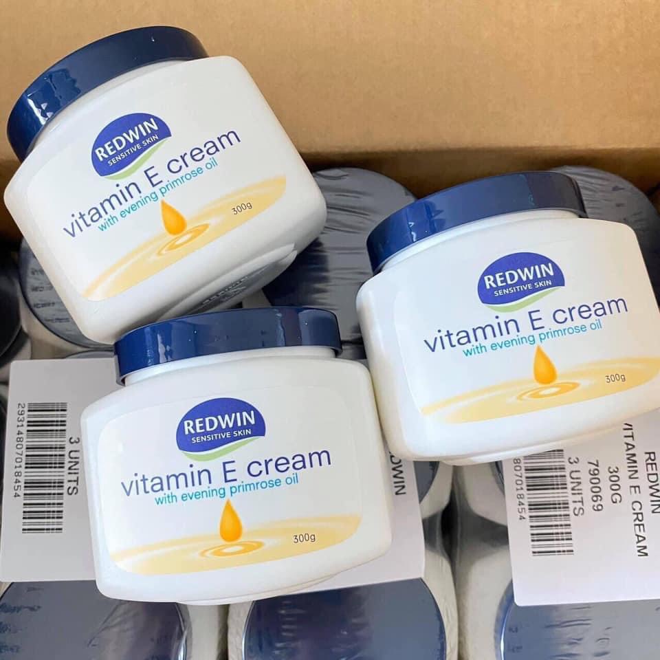 Kem dưỡng da vitamin E Redwin Cream Úc, Hũ 300gr