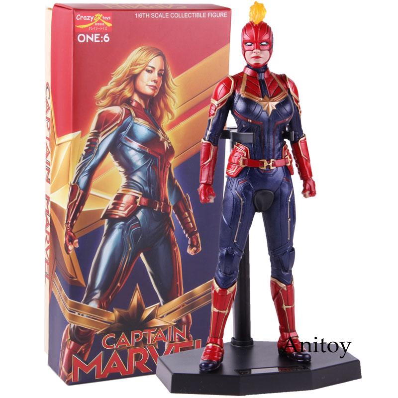 Mô hình đồ chơi Captain Marvel độc đáo tỉ lệ 1:6