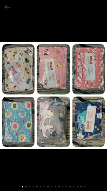 Gối vỏ cotton trẻ em từ 0 _4 tuổi bông trắng tinh khiết