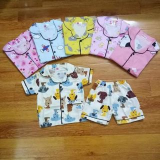 pijama bé trai bé gái 3bộ.l