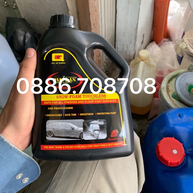 Pallas nước rửa xe không chạm 1500ml