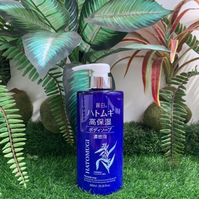 Sữa Tắm Dưỡng Ẩm Trắng Da Hatomugi The Body Soap 600ml của Nhật.
