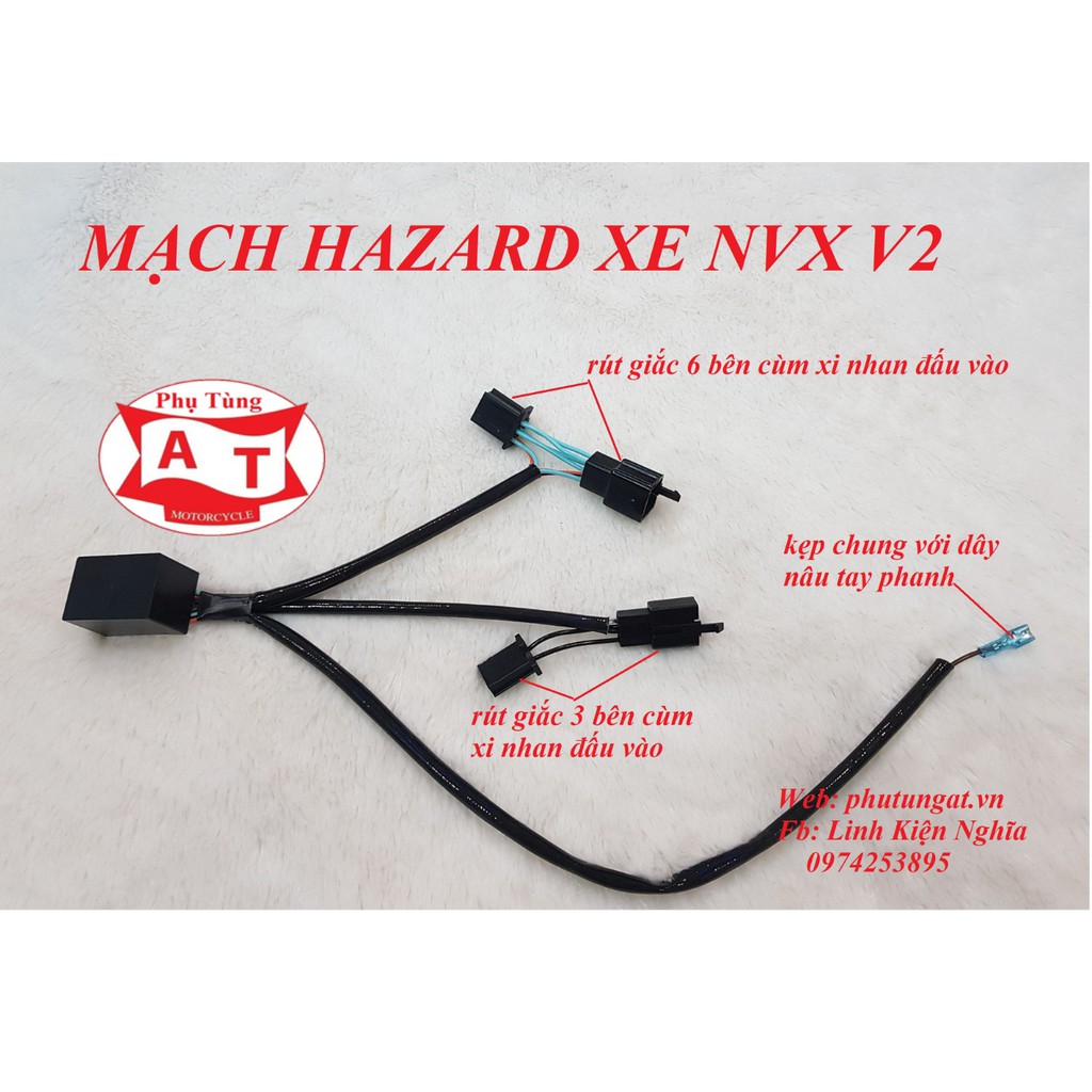 Mạch Hazard nâng cao cho Xe NVX thật sự cần thiết