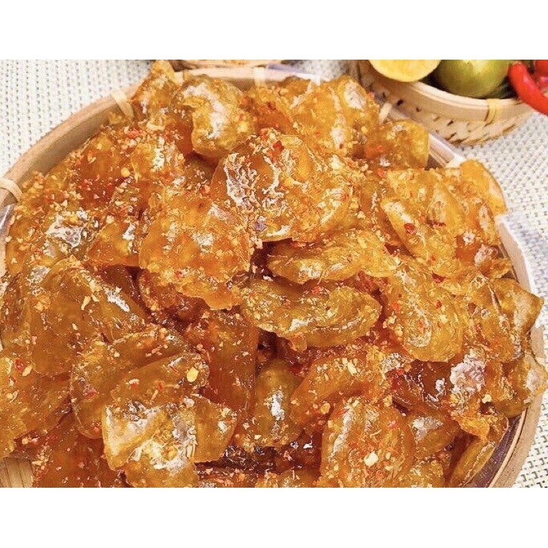 Tắc rim đường muối ớt (Mứt Tắc) hũ 500g