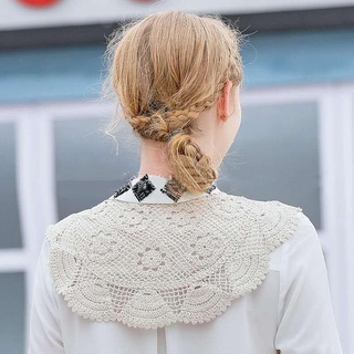 Cổ Áo Sơ Mi Rời Phối Ren